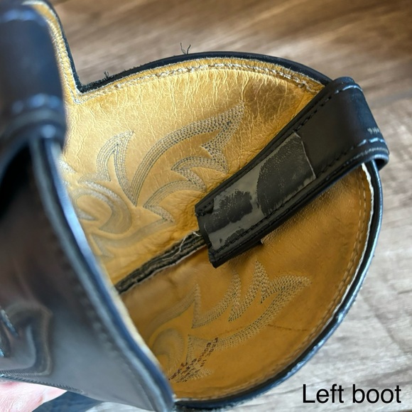 Justin Smooth Ostrich Womens Cowboy Boots - Picture 14 of 16